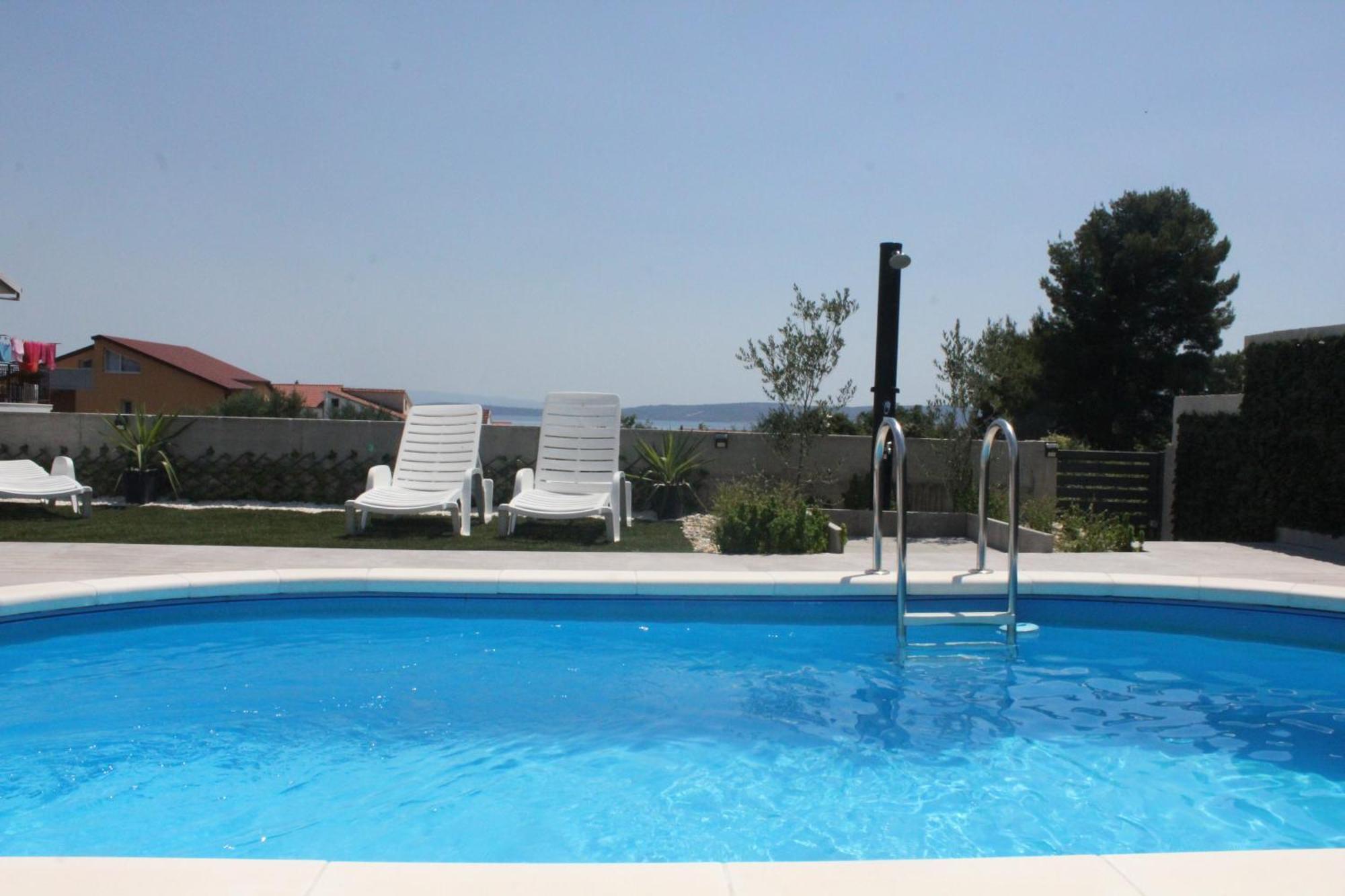 Villa Marta 3 Bedrooms, 2 Baths And Pool Kaštel Štafilić エクステリア 写真