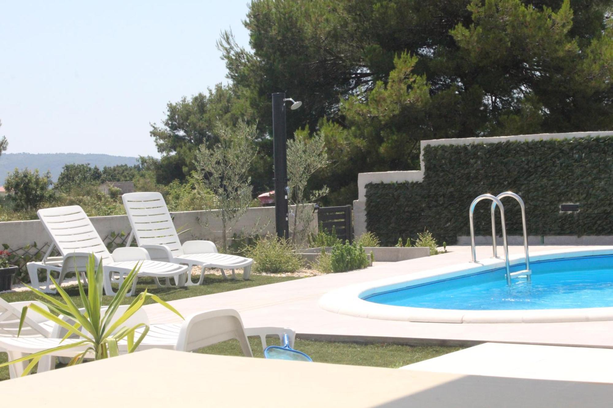 Villa Marta 3 Bedrooms, 2 Baths And Pool Kaštel Štafilić エクステリア 写真